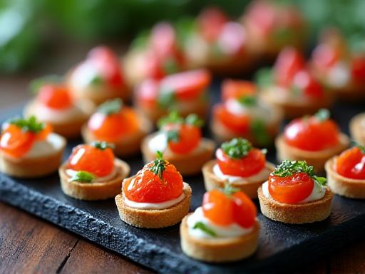 法人向けパーティーのフィンガーフード